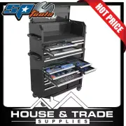 SP Tools Tool Kit 333 Piece Power Hutch METRIC/SAE + EVA FOAM BLACK SP50553X