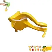 Cubiccredit Manual Juice Squeezer, Ergonomic Grip,Hand Juicer Squeezer,For Juices Extraction Of Pomegranates, Citrus, Other Fruits,Easy to Use and Clean (Yellow,1pcs)