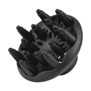 Universal Hair Dryer Diffuser for Curly Hair 1.77" Nozzle -Black