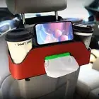 Multi-Functional Car Seat Back Storage Box Car Hook Phone Stand Gifts