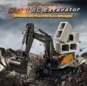 Kolegend 22 Channel RC Excavator 1:14 Scale Metal Shovel 2.4 Remote New In Box.