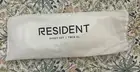 NEW RESIDENT Sheet Set TWIN XL White Flat Fitted Pillowcase