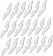 Anneome 20pcs Mask Nose Protection Strip Fog Nose Pad Silicone Pad Comfortable for Daily Use