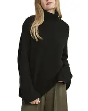 Jenni Kayne Jet Cashmere Turtleneck Sweater