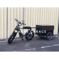 在飛比找蝦皮購物優惠-[Hanks Garage]電動輔助自行車 拖車 移動式攤車