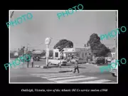 OLD 8x6 HISTORIC PHOTO OF OAKLEIGH VICTORIA ATLANTIC OIL SERVICE STATION 1960
