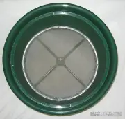 GOLD pan Prospecting HEAVY DUTY CLASSIFIER 1/50" Steel Mesh Sieve EXTRA DEEP