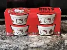 Sanrio Hello Kitty Gingerbread House Christmas Tree Ceramic Ramekins Set Of 4