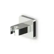 Zucchetti Z93944 Soft 2 3/8" Wall Mount Square Base Hand Shower Holder Chrome