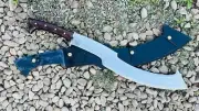 20 Hand-Forged Full Tang Khopesh Knife - Beautiful Multipurpose Tool - Extremely