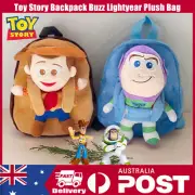 Toy Story Backpack Kids Buzz Lightyear Plush Toy Bag Woody Detachable Bag Gift