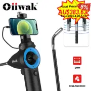 4-Way Articulated Industrial Borescope Inspection Camera Dual Lens For IPhone