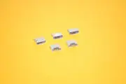 (5) Jack port MICRO USB connector Vertical card MICRO-5P USB female 180 degree