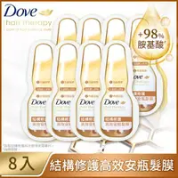 在飛比找ETMall東森購物網優惠-DOVE 多芬 結構修護高效安瓶髮膜 (3ML+12G)​x