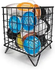 RECAPS Tea Bags Sugar Packets Coffee Pod Storage Holder Coffee Capsules Kitchen Organizer Compatible with Dolce Gusto Black Stores 25 Coffee Pods