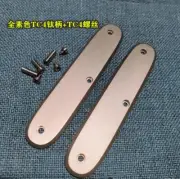 New Custom Made Titanium Alloy TC4 Scales for 93mm Swiss Army Knife