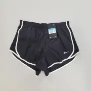 Nike Shorts Girls Medium Plus Black Tempo Running Dri-Fit Gym Youth Big Kids