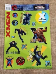 NOS SAMPLE 2000 MARVEL WOLVERINE STATIC CLING POSTER 12 X 17