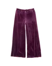 Chaser Stretch Velvet Wide Leg Pant
