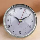 Quartz Clock Insert with Color Accents and Arabic Numerals 3 1/8 Inch Diameter