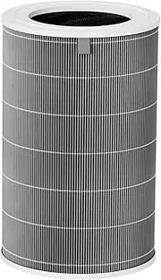 [BUCKKO] Replacement True HEPA Filter Compatible with Xiaomi Mi Air Purifier 3C 3H 3, 2C 2H 2S, Pro. Filter with RFID Simple Hassle Free Installation. (Grey)