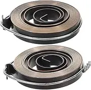 Outanaya 2pcs Stainless Steel Coil Springs for Drill Press and Milling Machine Torsional Quill Feed Return Spring Durable High Efficiency User Friendly Design for Steel Plate Processing