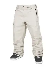 Volcom L Gore-Tex Men's Snow Pants, Stone, Medium