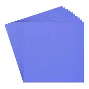 EVA Foam Sheets Craft Foam Paper- 19.7 x 19.7 Inch x 1mm/ Deep Blue / 10 Pcs