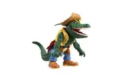 Super7 ULTIMATES! Teenage Mutant Ninja Turtles Leatherhead - 7" TMNT Action Figure with Accessories Classic Cartoon Collectibles and Retro Toys