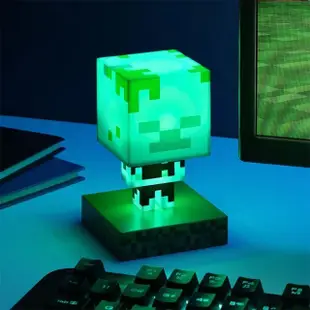 現貨 Paladone UK Minecraft麥塊 沉屍苦力怕造型燈小夜燈 造型小夜燈 桌上擺設 ICON系列