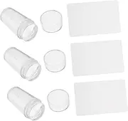 Healvian Complete Set of Nail Art Tools 3 Sets Nail Stampers Scraper Nail Board Manicure Accessories for Women