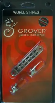 Grover 521C Tune-O-Matic style Nashville bridge, Chrome