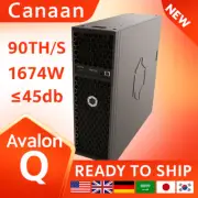 Canaan Avalon Q 90TH/s 1674W Quiet Bitcoin Miner for ECO Home Use IN STOCK! ROI