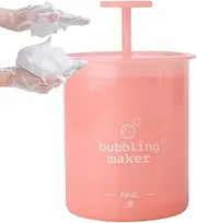 Foam Maker for Face Wash,Portable Manual Bubble Foamer | Ergonomic Facial Cleansing Tool, Skincare Cleanser Foam Maker for Travel, Household