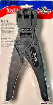 Xcelite DCT301V CRIMP TOOL, ALL IN ONE, RJ-11, RJ-45