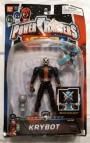 Power Rangers SPD KRYBOT Ranger Action Figure NeW Original Package + Head Gear