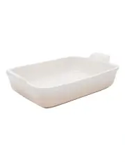 [Le Creuset] Heritage Stoneware Dish 32cm Meringue