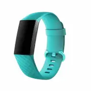 Fitbit Charge 3/4 Smart Watch Classic Replacement Band Teal