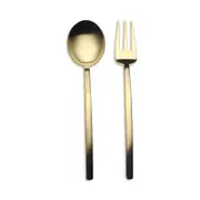 Mepra Due Ice Oro Serving Set
