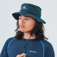 在飛比找momo購物網優惠-【TAKODA】Wiyaka 防潑水可收納漁夫帽 暗岩藍(輕