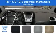 Dashboard Dash Mat Cover for 1970-1972 Chevrolet Monte Carlo (DashTex) (for: Chevrolet)