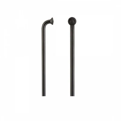 Sapim Bulk Leader 2.34mm (13G) J-Bend 2.34 (13G) 128mm Black