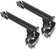 NOLITOY 2pcs Bicycle Handlebar Stem Riser Black Handlebar Extender for Balance Bikes Promotes Coordination and Riding Skills Enhanced Stability and Comfort for Growing Riders