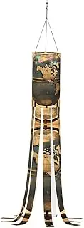 Halloween Garden Ancient World Globe Windsock Lights Halloween Lighted Windsock for Patio Yard Pathway Party Decor
