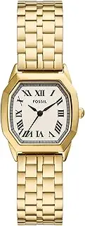 [FOSSIL] Women's Gold Stainless Steel Harlow Analogue Watch, 27mm