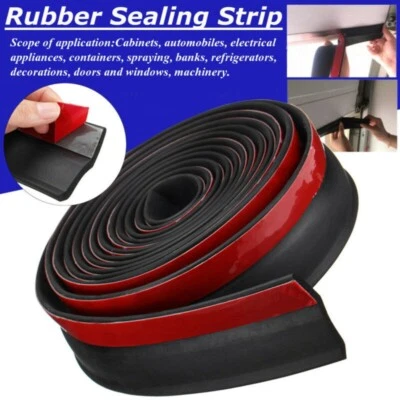 Seal the Gap 2M Electric Flap Garage Door Strip for a Secure and Clean Garage