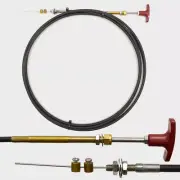 Maxflex Boat Fire Extinguisher Cable 3160500RF | 5 Meter T Handle
