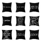 Sofa Printed Polyester Friends TV Show Pillow Covers Pillow Cases Cushion Cover
