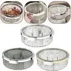 Nut Snack Storage Box Dried Fruit Plate Household Candy Box Stylish Design