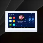 7'' Stereo Touch Screen in wall Amplifier Audio Background Music WIFI Bluetooth